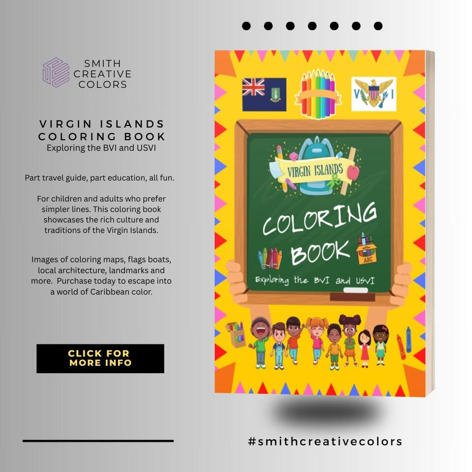 Virgin Islands Coloring Book